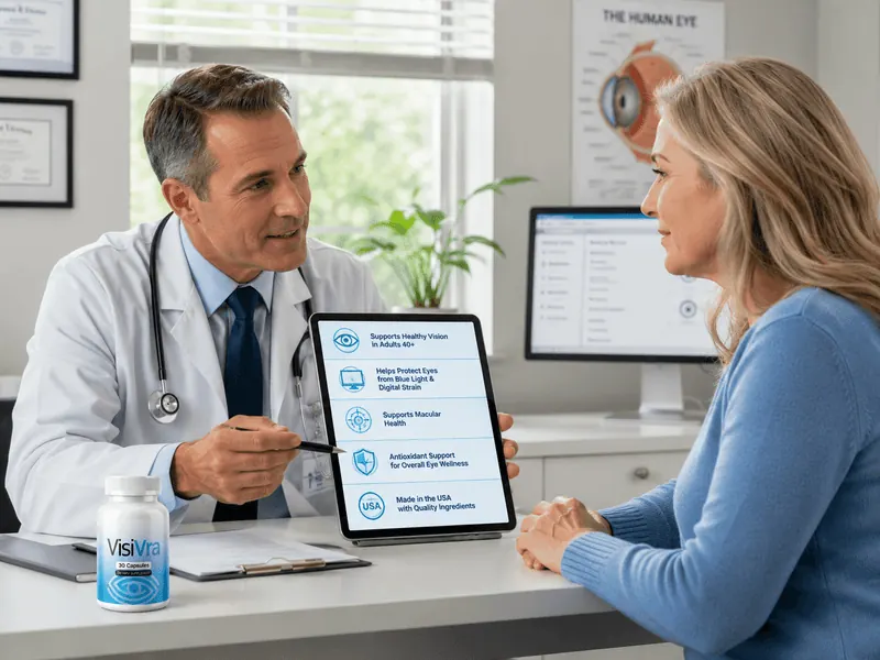 VISIVRA benefits eye health vision clarity screen protection macular support