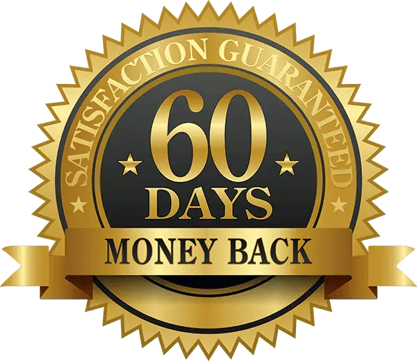 VISIVRA 60 day money back guarantee seal